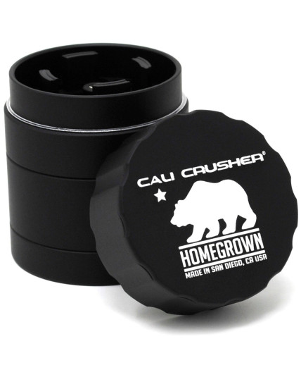Cali Crusher® Homegrown® Pocket Quick Lock Grinder - Black