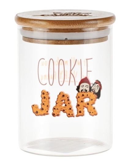 Cheech and Chong Glass Stash Jar | Cookie Jar - Medium