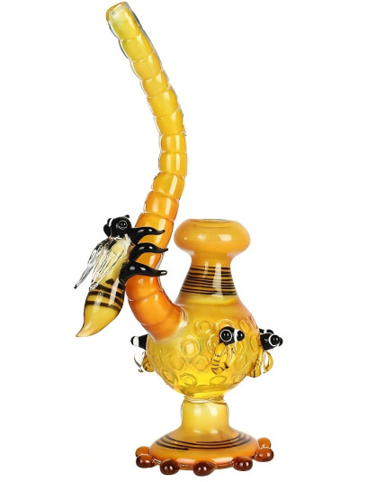 Bee Colony Chalice Water Pipe