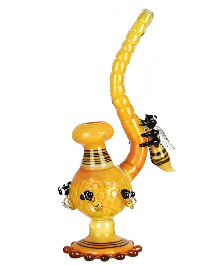 Bee Colony Chalice Water Pipe
