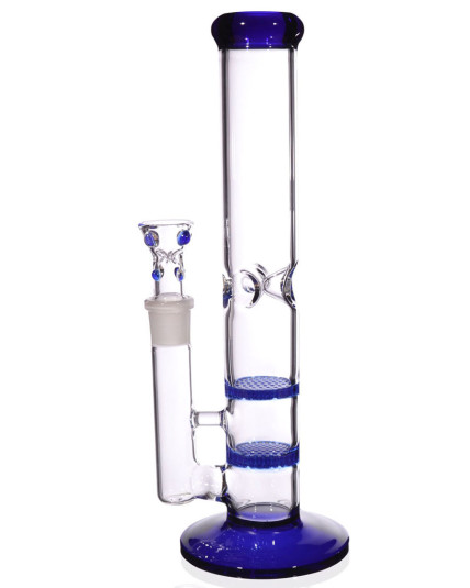 11" Jeweled Double Honeycomb - Blue