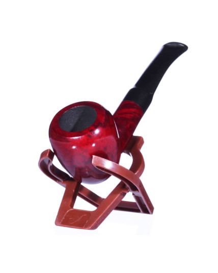 5.5" Smooth High End Wooden Pipe - Cherry Finish  