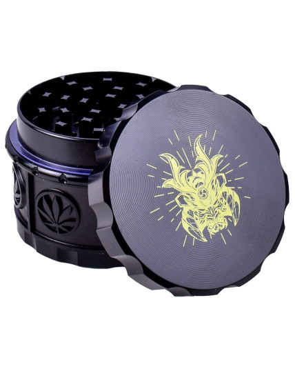 Shredder - The Viking Ridged Grinder- Black