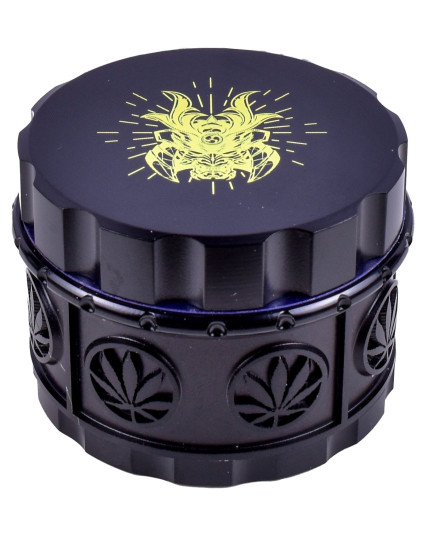 Shredder - The Viking Ridged Grinder- Black