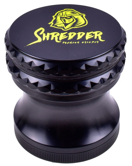 Shredder - Four Part Concave Grinder 63mm - Black