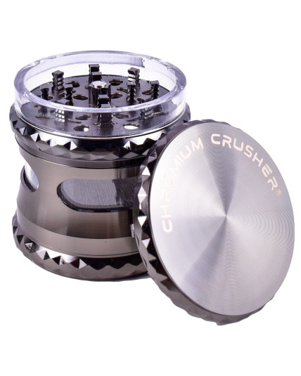 Chromium Crusher® - Four-Part Glass Hybrid Grinder - 63mm