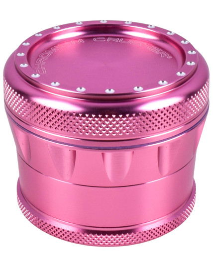 The Loyal - Chromium Crusher® - Precision Four-Part Large Grip Edge Grinder - 62MM - Pink