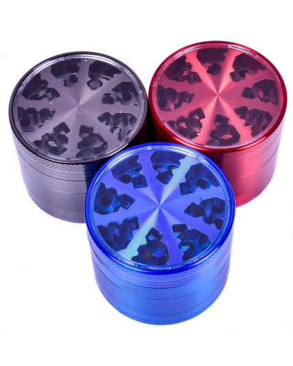 Smokeburst - Lightning Four Piece Grinder - 40mm - Buy 1 Get 1 Free!!