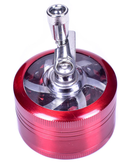 The Cutter - Hand Cranked Three Piece Grinder - 50mm