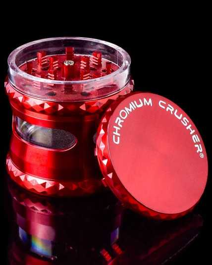 Chromium Crusher® - Precision Four-Part Glass Hybrid Grinder