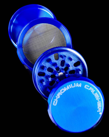 Blue Mantis - 50mm Four Piece Chromium Crusher Precision Grinder 