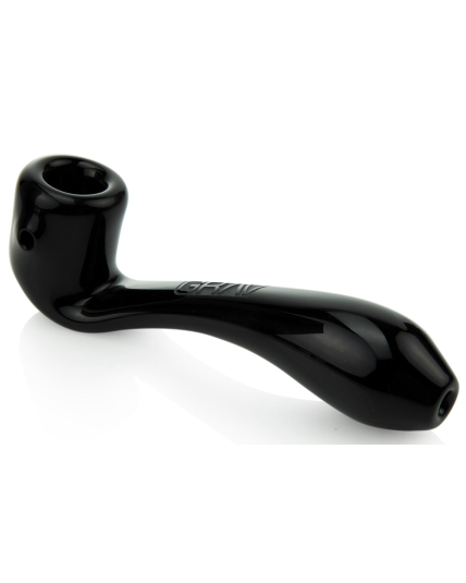 Grav® - 6" Classic Sherlock Pipe - Black