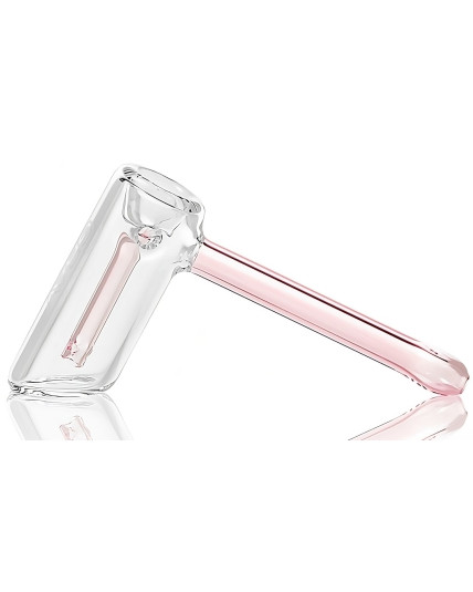 Grav® Mini Hammer Bubbler Colored Accent - Pink