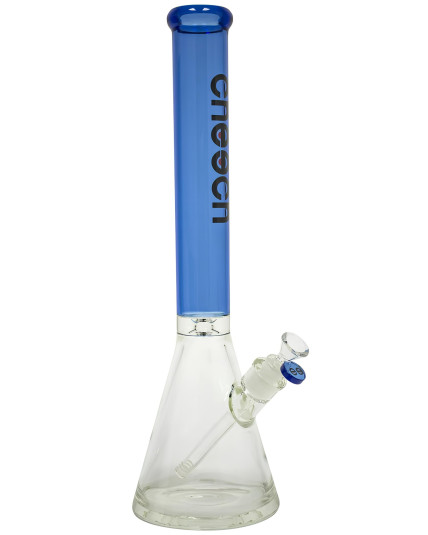 Cheech Glass - 18" 7mm Thick Beaker Bong - Blue