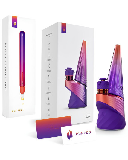 Puffco Peak Pro 3DXL Electric Dab Rig & Hot Knife Set - Plasma - Limited Edition