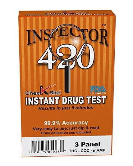 Inspector 420 - Instant Drug Test (3 Panel)