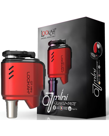 Lookah Q7 Mini Enail Banger Dab Kit - Red