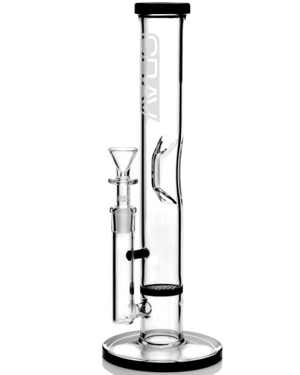 Grav® - Medium Straight Base W/ Disc Water Pipe