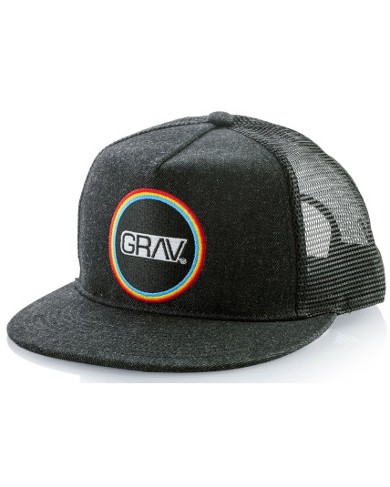 Grav® - Trucker Hat - Black