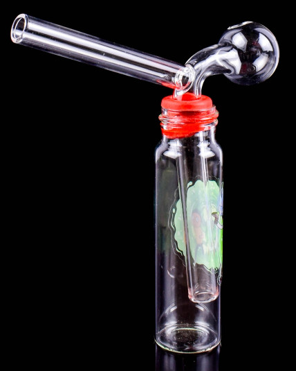 Clear Glass Oil Rig w/ Oil Burner Pipe