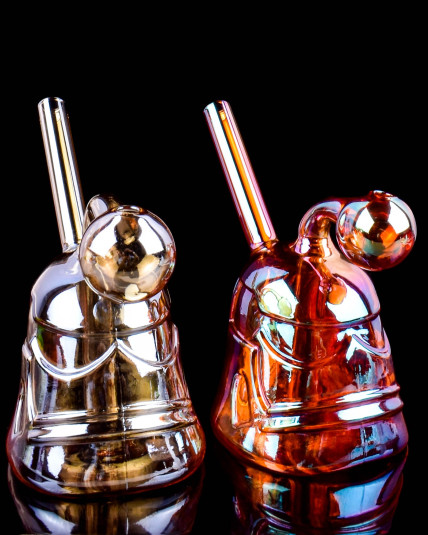Colored Vader Glass Oil Rig w/ Oil Burner Pipe