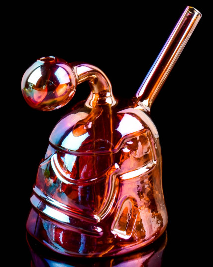 Colored Vader Glass Oil Rig w/ Oil Burner Pipe
