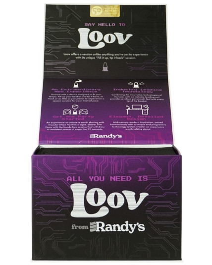 Randy's Loov Multi-Purpose Vaporizer - Pixel Purple