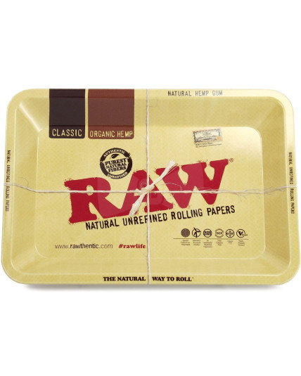 Raw® Classic Metal Rolling Tray - Small