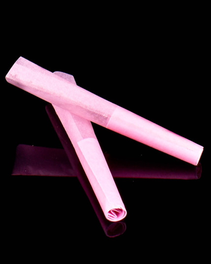 Super High Pink Pre-Rolled Cones – Shorty Size 60mm, 50 Count