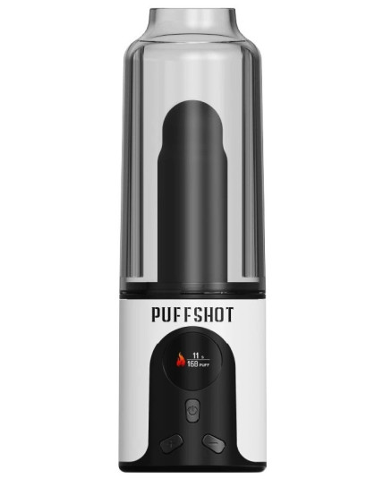 Puffshot Portable Vapor Cup Vaporizer - White