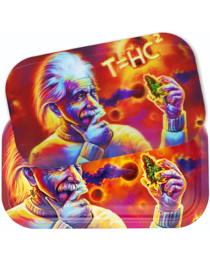 V Syndicate® - T=HC2 Einstein Solar Diesel 3D Roll N Go Bundle Metal Rollin' Tray (Medium)