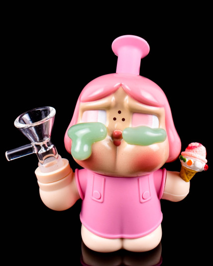 Tears & Treats Mini Silicone Bong - Pink
