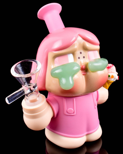 Tears & Treats Mini Silicone Bong - Pink