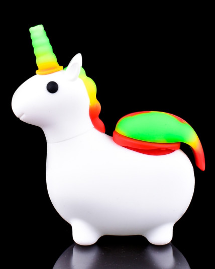 Twilight Twinkle - Cotton Candy Unicorn Silicone Bong