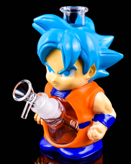 Super Saiyan Goku Glass Hybrid Bong