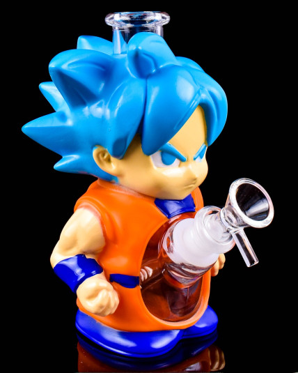Super Saiyan Goku Glass Hybrid Bong