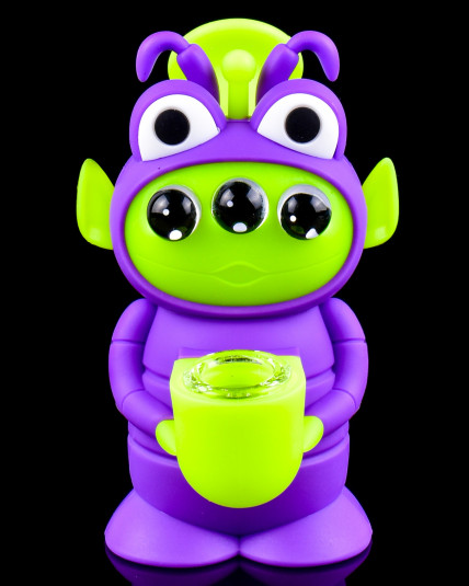 Cute Lil Baby Devil Silicone Bong