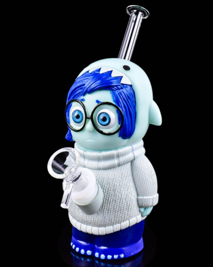 Frowny Friend Mini Silicone Bong