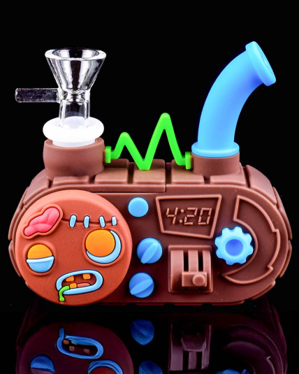 Mini Radio Silicone Bong