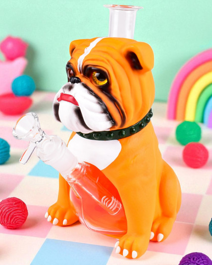 Cute Kawaii Bulldog Bong