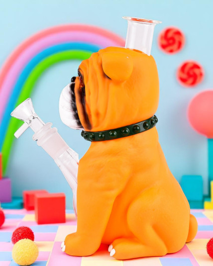 Cute Kawaii Bulldog Bong