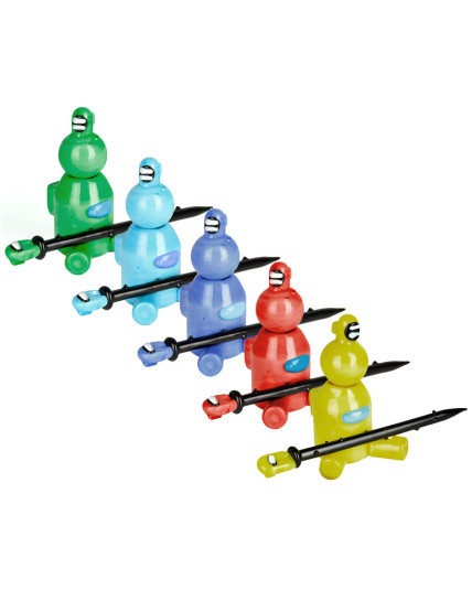 Dabbing Set with Dabber, Carb Cap & Stand - Assorted Colors