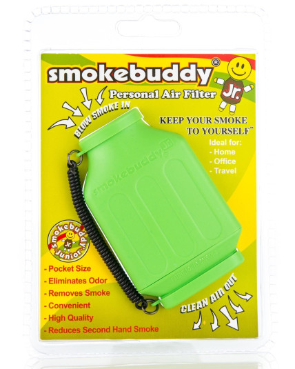Lime Green Smokebuddy Junior Personal Air Filter