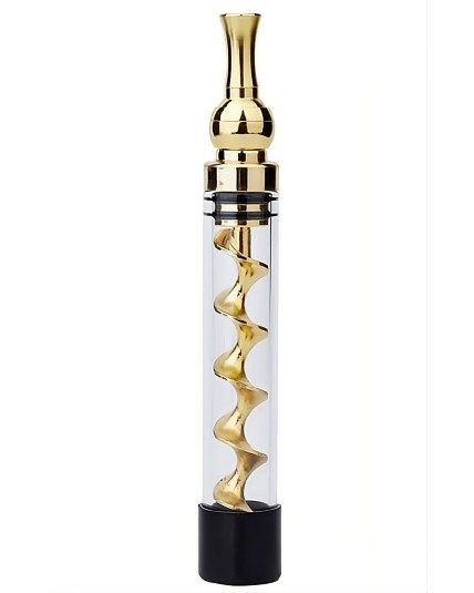 Helix Glass Blunt Pipe - Rotatable