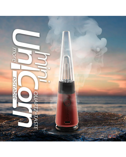Lookah® - Unicorn Mini Electric Dab Rig - Red