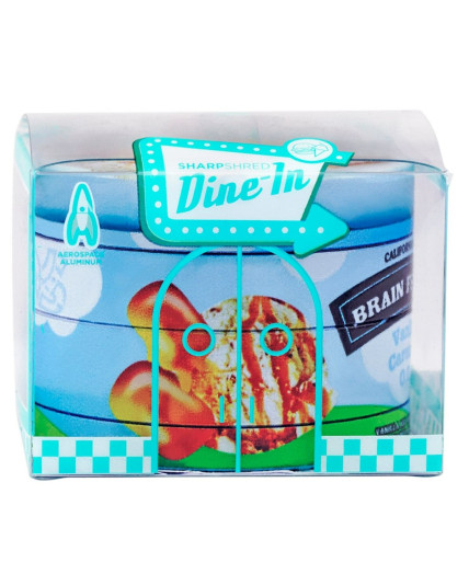 V Syndicate® Brain Freeze 4-Piece SharpShred Dine-In Grinder 63mm