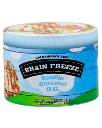 V Syndicate® Brain Freeze 4-Piece SharpShred Dine-In Grinder 63mm