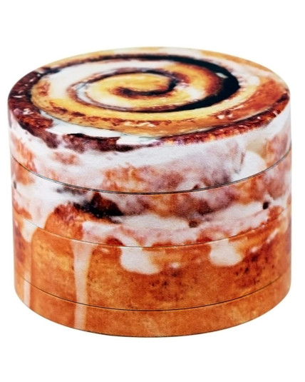 V Syndicate® Cinnamon Roll 4-Piece SharpShred Dine-In Grinder 63mm