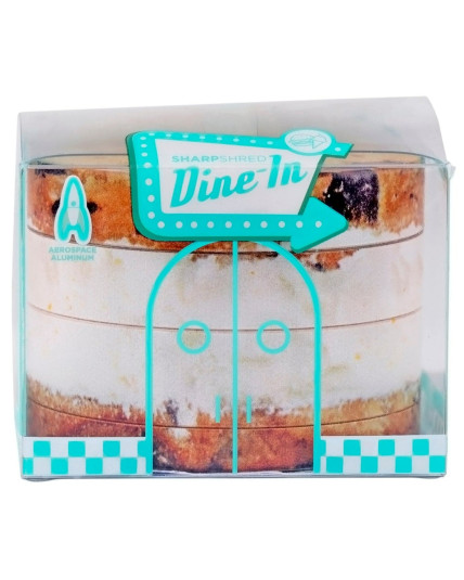 V Syndicate® Ice Cream Sandwich 4-Piece SharpShred Dine-In Grinder 63mm