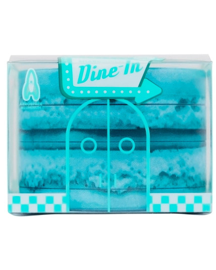 V Syndicate® Macaron: Blueberry 4-Piece SharpShred Dine-In Grinder 63mm